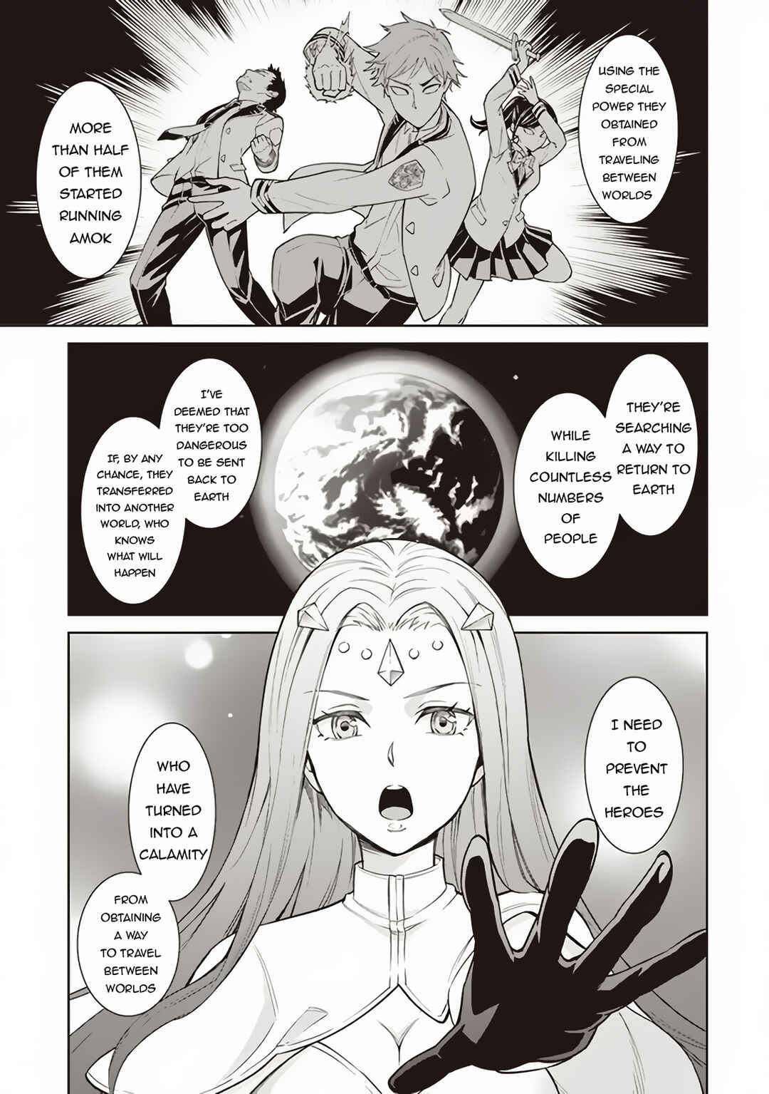 Page 9 Chapter 1 Venus Mission ~Moto Koroshiya de Youhei no Chuunen, Yuusha no Ansatsu wo Iraisare Isekai Tensei!~