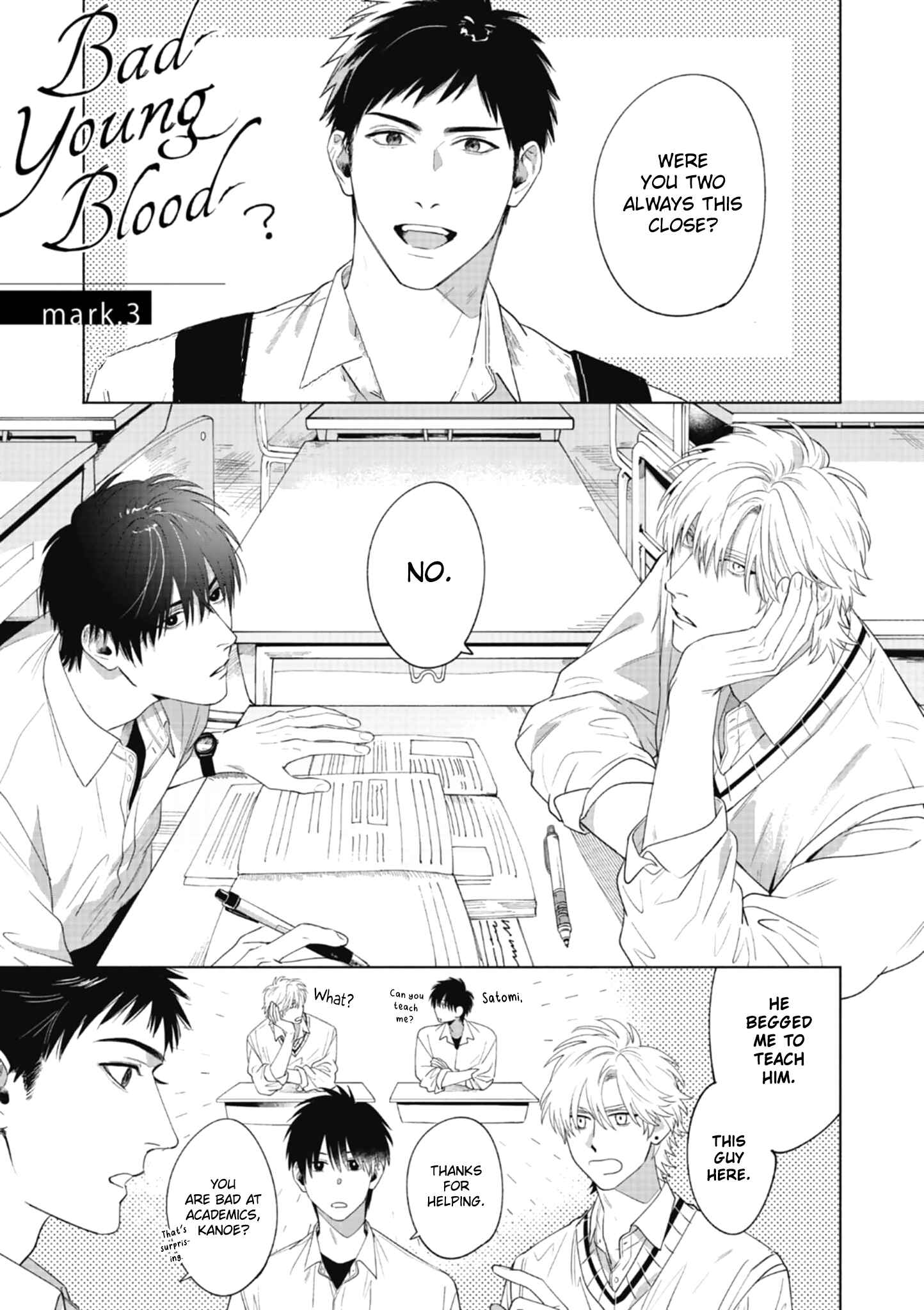 Page 3 Chapter 3 Bad Young Blood