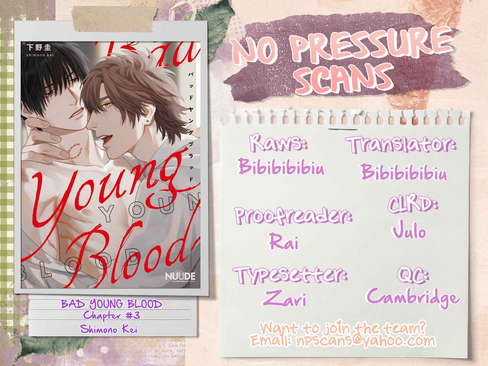 Page 32 Chapter 3 Bad Young Blood