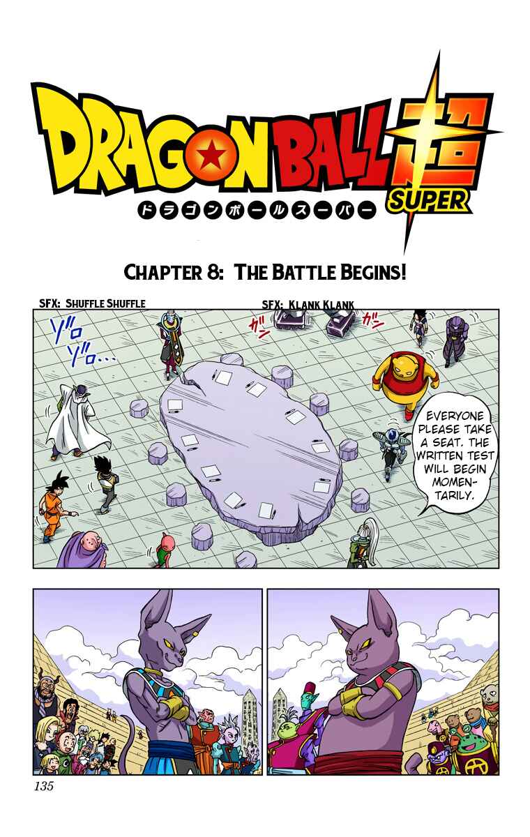 Page 1 Chapter 8 Dragon Ball Super (Official Colored)