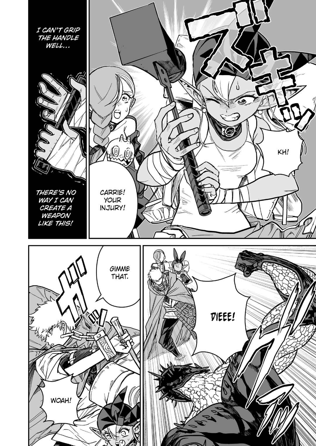 Page 10 Chapter 23 Abandoned ~Tsuyosugite Buki ga Kowareru Yuusha to Buki Shokunin no Elf~