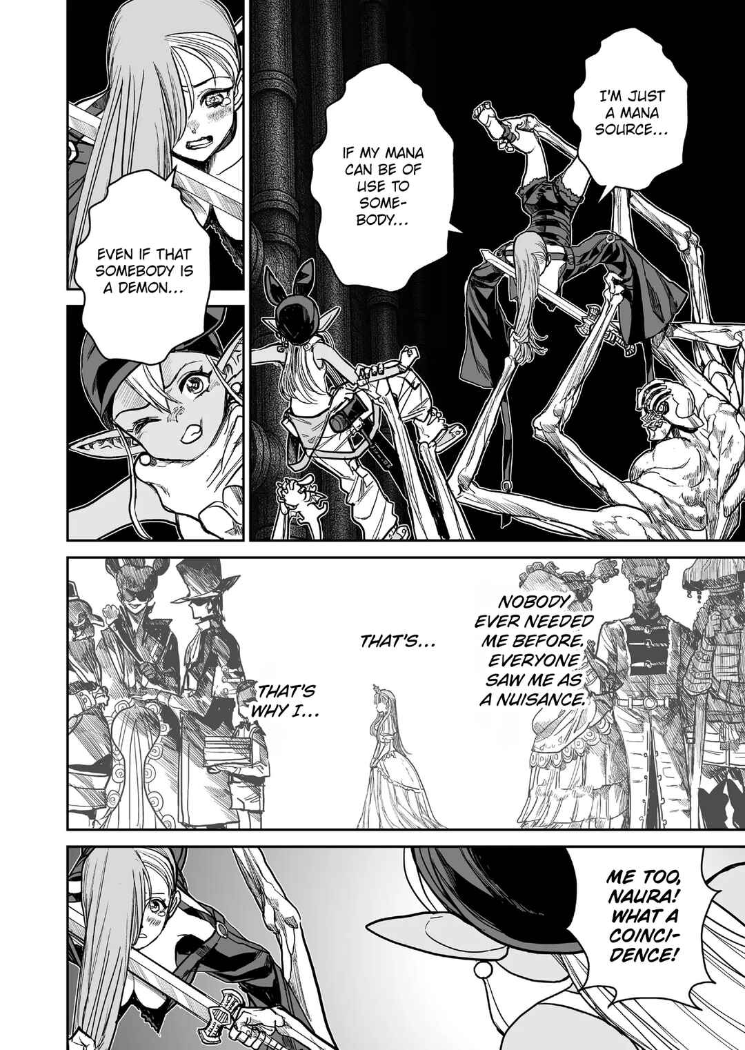 Page 12 Chapter 10 Abandoned ~Tsuyosugite Buki ga Kowareru Yuusha to Buki Shokunin no Elf~