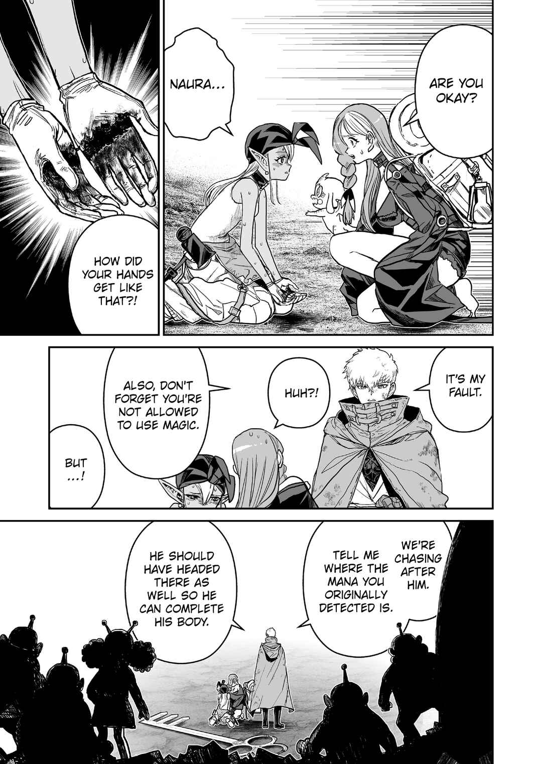 Page 5 Chapter 22 Abandoned ~Tsuyosugite Buki ga Kowareru Yuusha to Buki Shokunin no Elf~