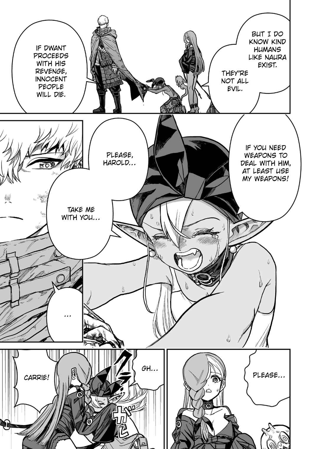 Page 7 Chapter 22 Abandoned ~Tsuyosugite Buki ga Kowareru Yuusha to Buki Shokunin no Elf~