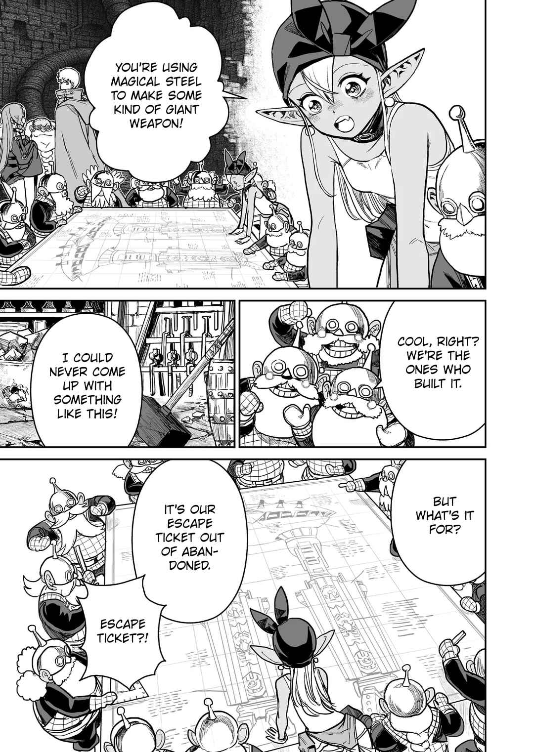 Page 11 Chapter 15 Abandoned ~Tsuyosugite Buki ga Kowareru Yuusha to Buki Shokunin no Elf~