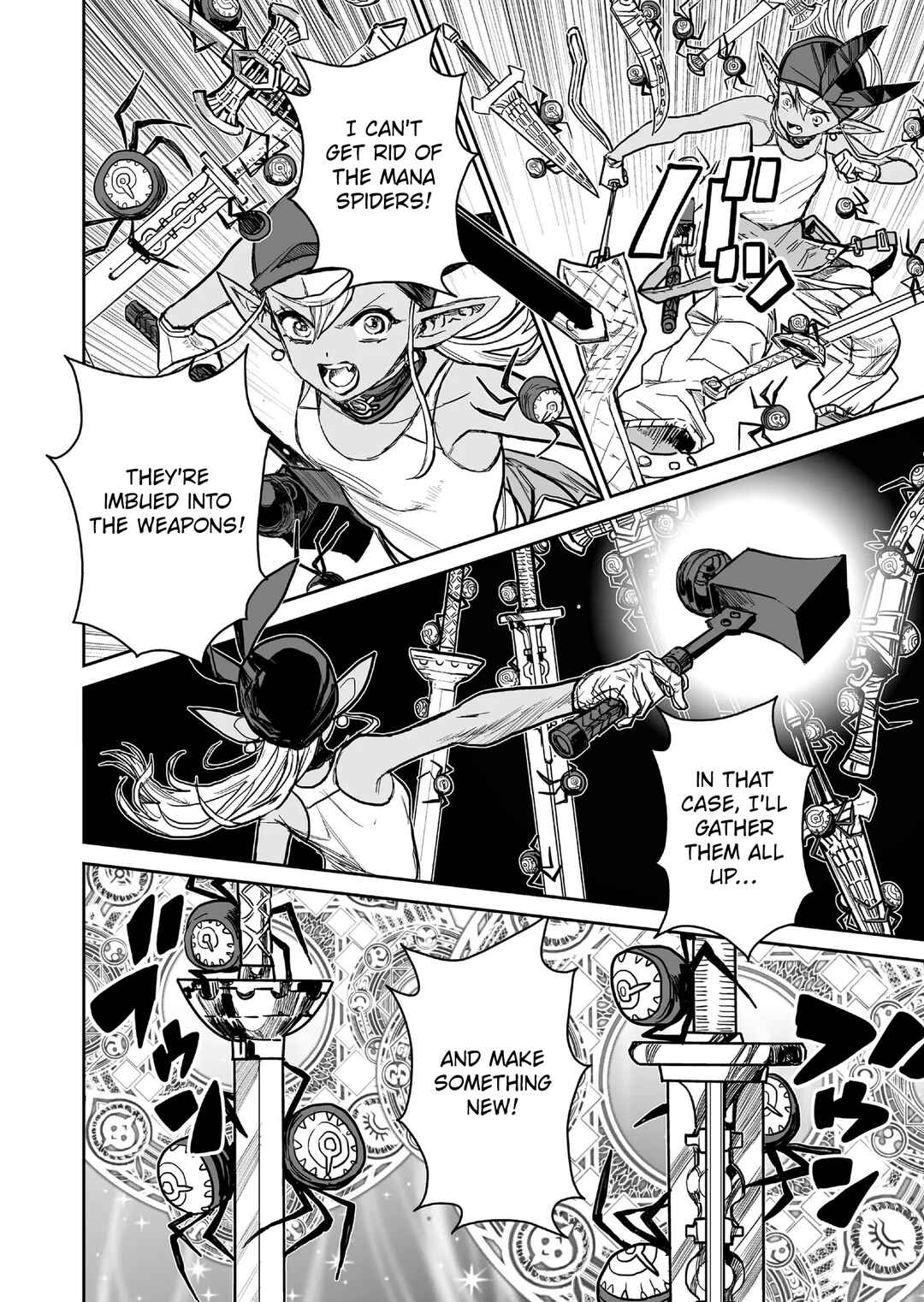 Page 14 Chapter 12 Abandoned ~Tsuyosugite Buki ga Kowareru Yuusha to Buki Shokunin no Elf~