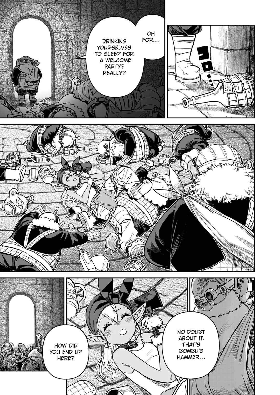 Page 13 Chapter 16 Abandoned ~Tsuyosugite Buki ga Kowareru Yuusha to Buki Shokunin no Elf~