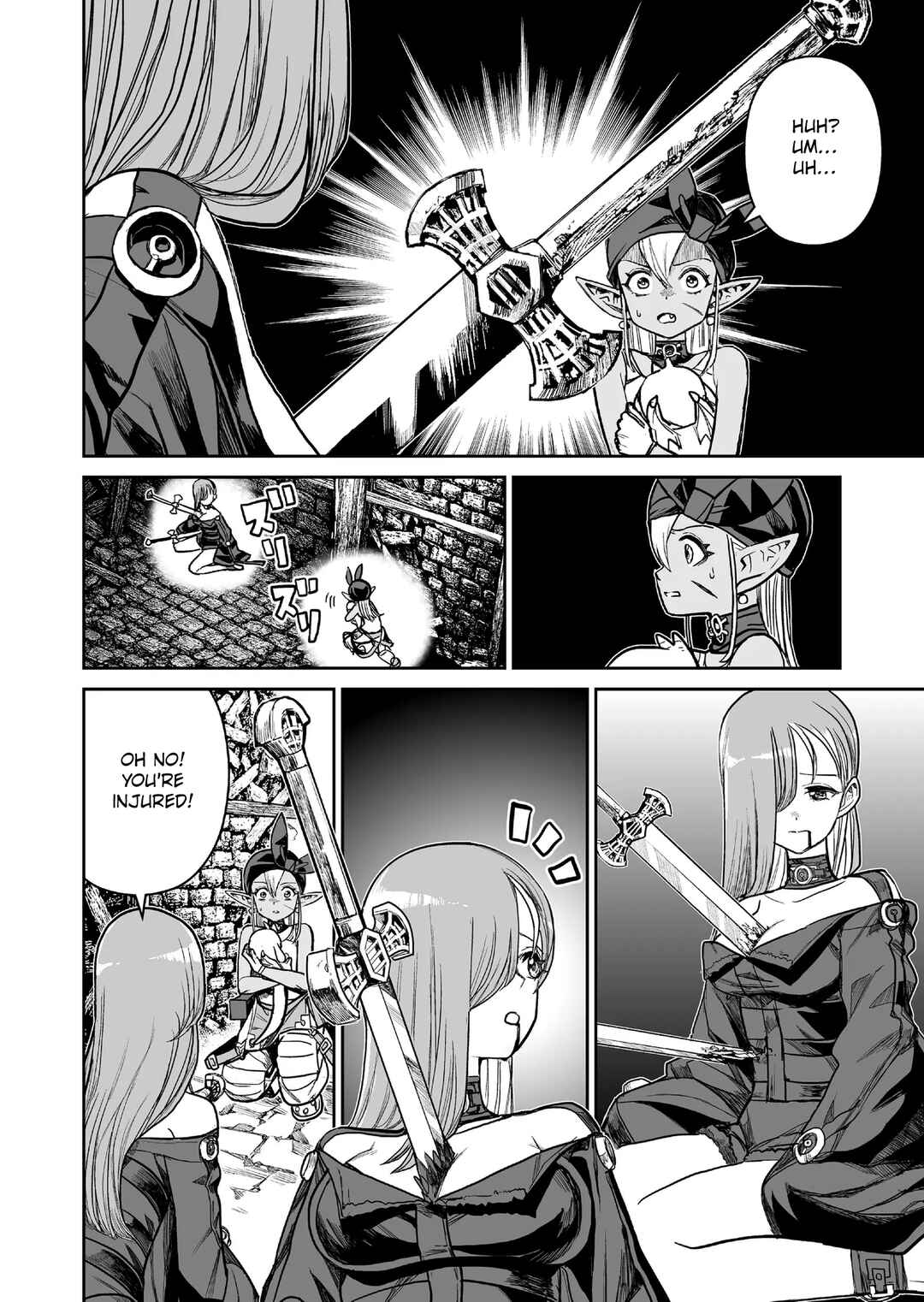 Page 2 Chapter 9 Abandoned ~Tsuyosugite Buki ga Kowareru Yuusha to Buki Shokunin no Elf~
