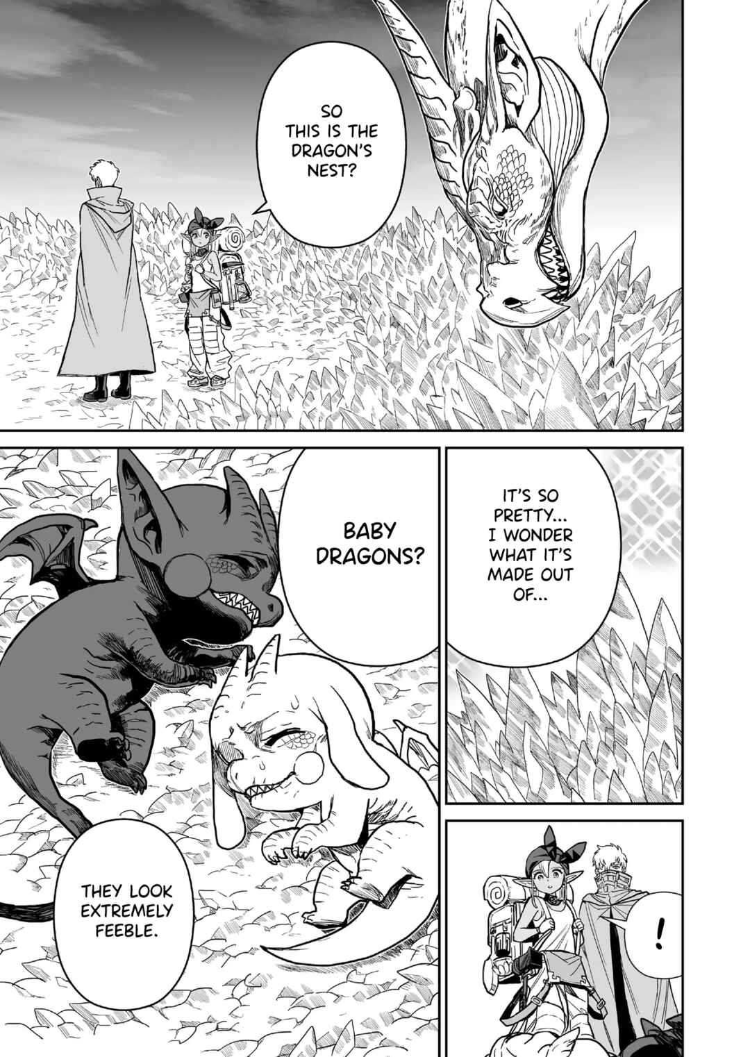 Page 7 Chapter 3 Abandoned ~Tsuyosugite Buki ga Kowareru Yuusha to Buki Shokunin no Elf~