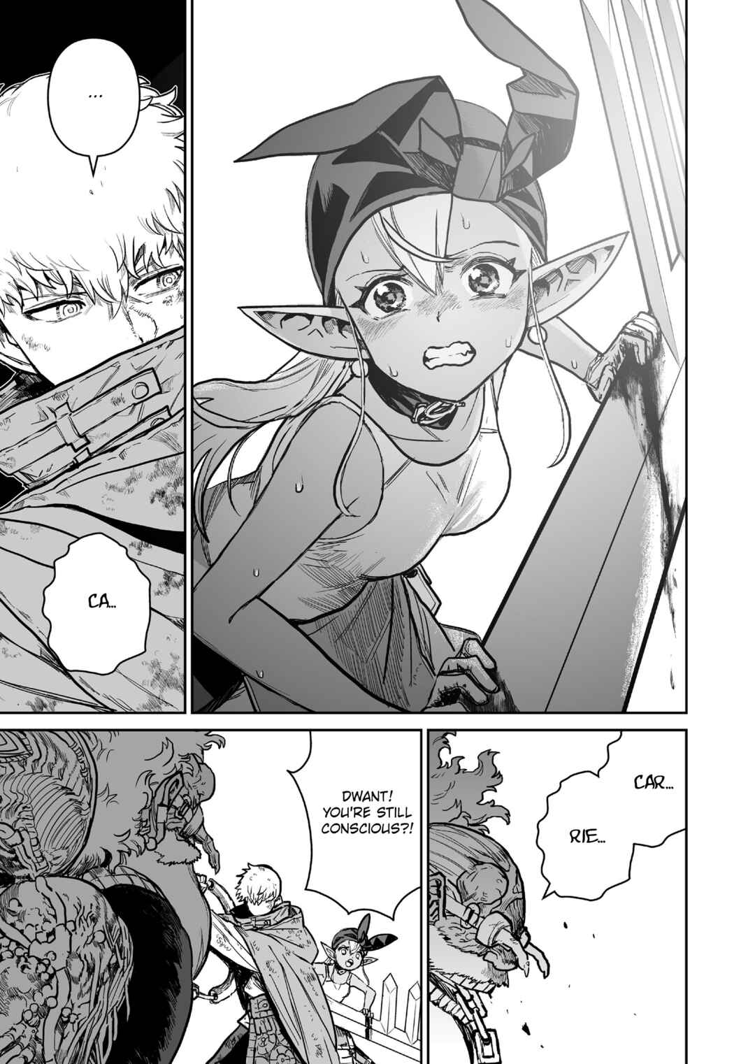 Page 9 Chapter 21 Abandoned ~Tsuyosugite Buki ga Kowareru Yuusha to Buki Shokunin no Elf~