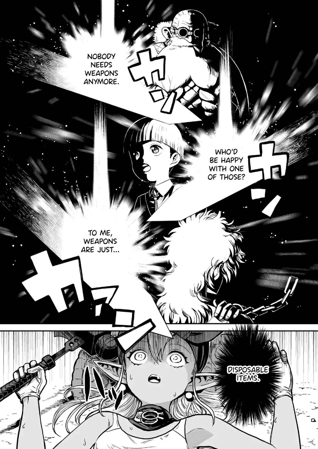 Page 3 Chapter 2 Abandoned ~Tsuyosugite Buki ga Kowareru Yuusha to Buki Shokunin no Elf~