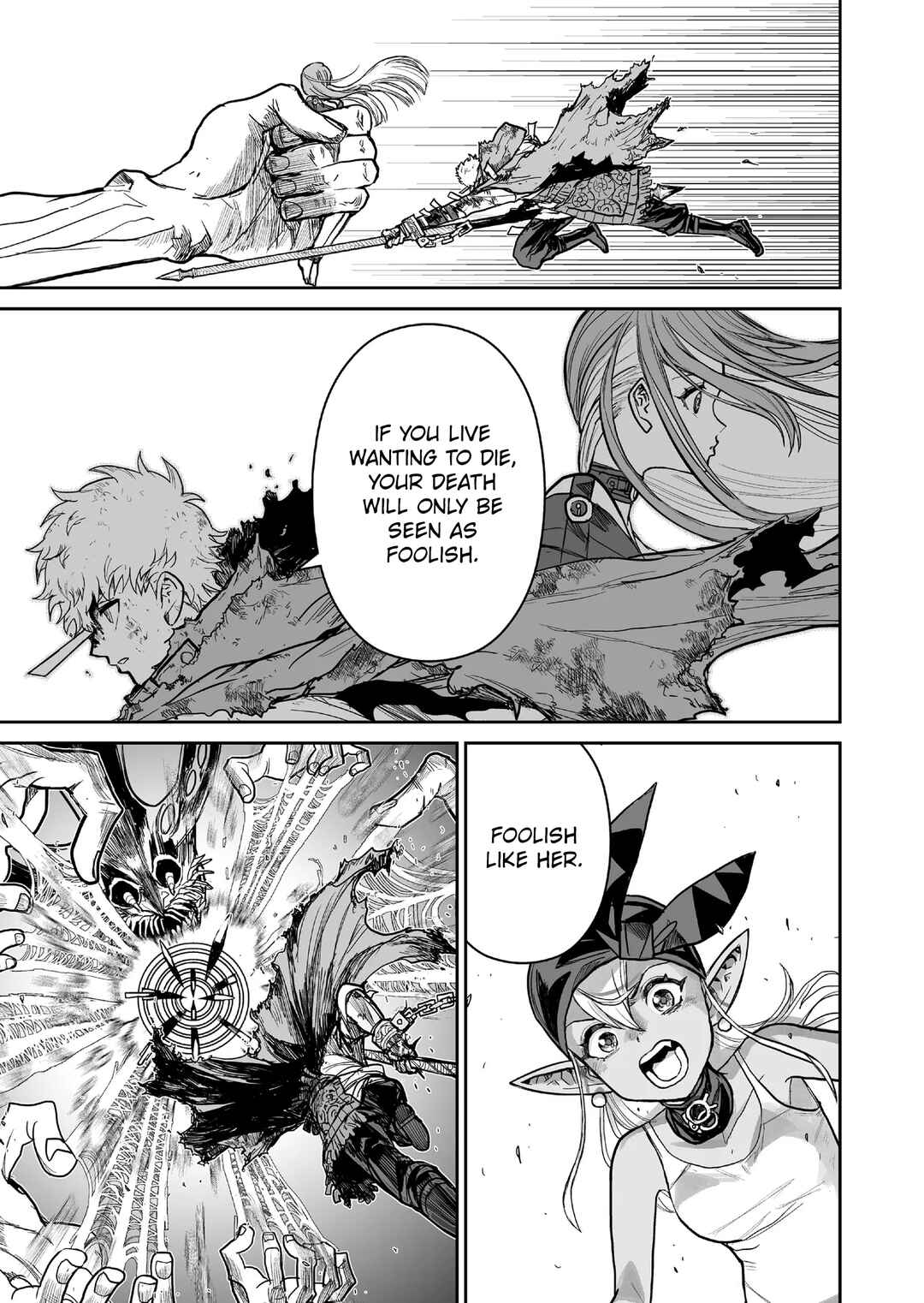 Page 7 Chapter 13 Abandoned ~Tsuyosugite Buki ga Kowareru Yuusha to Buki Shokunin no Elf~