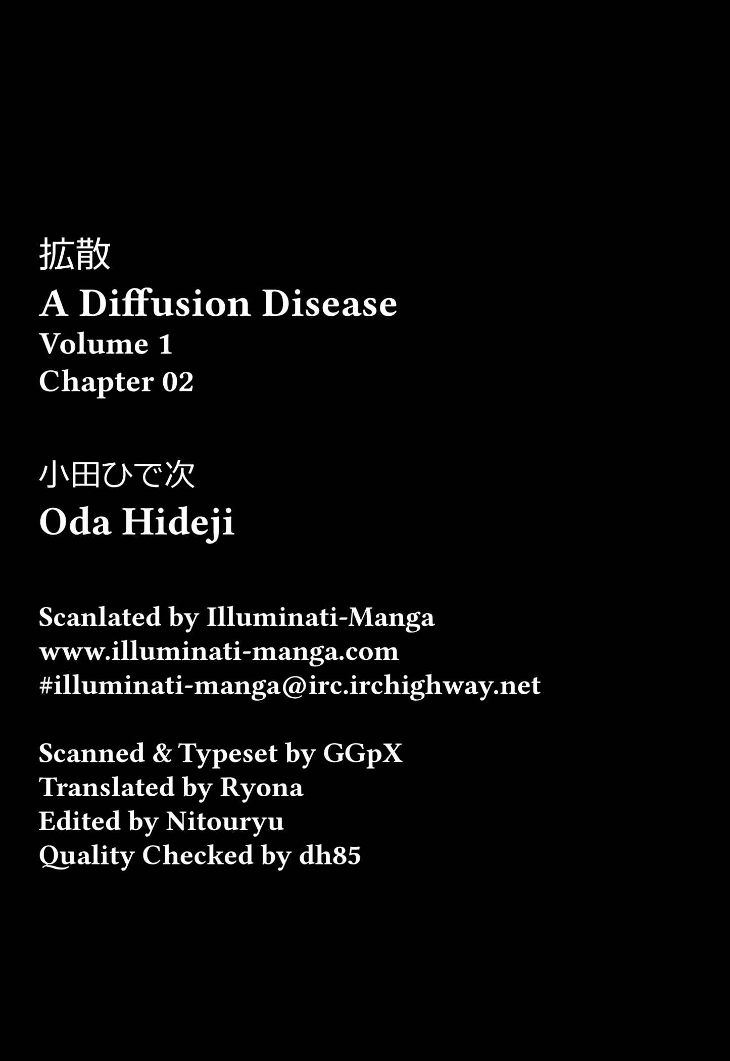 Page 1 Chapter 2 A Diffusion Disease