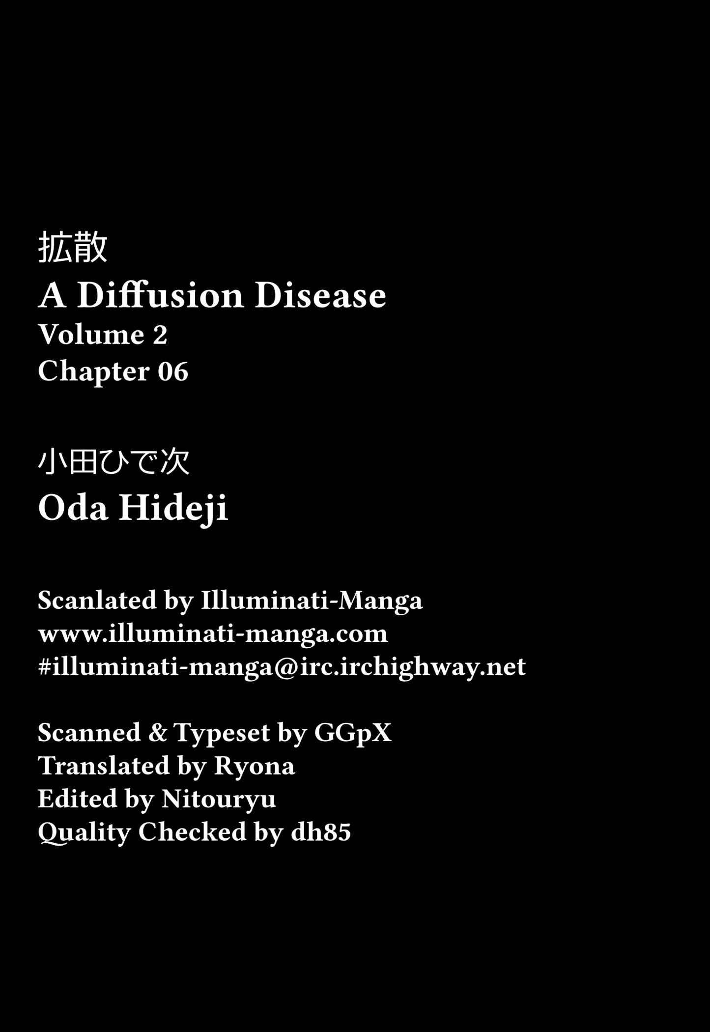 Page 1 Chapter 6 A Diffusion Disease