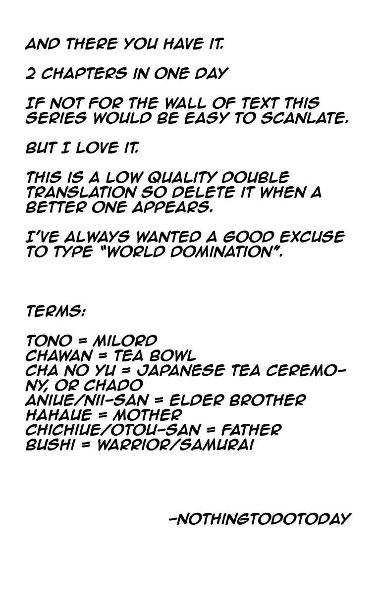 Page 1 Chapter 12 Nobunaga Concerto