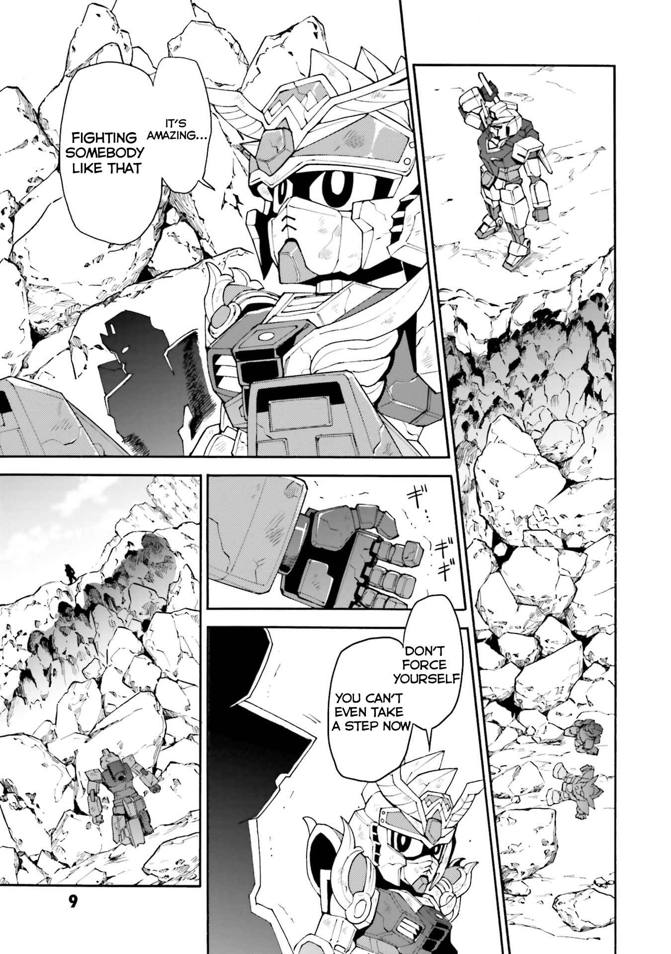 Page 8 Chapter 1 Gundam Build Diver Rize