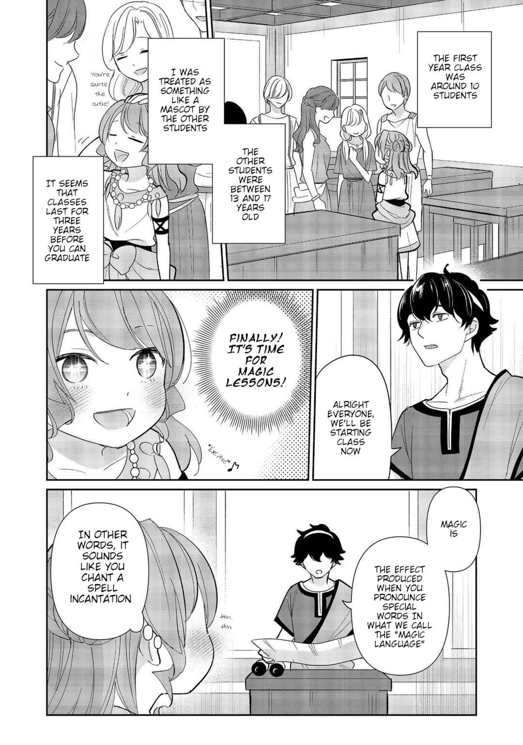 Page 6 Chapter 3 Tensei Dai Majo no Isekai Kurashi ~Kodai Roman-Fuu Kokka de Hajimeru Mahou Kenkyuu~