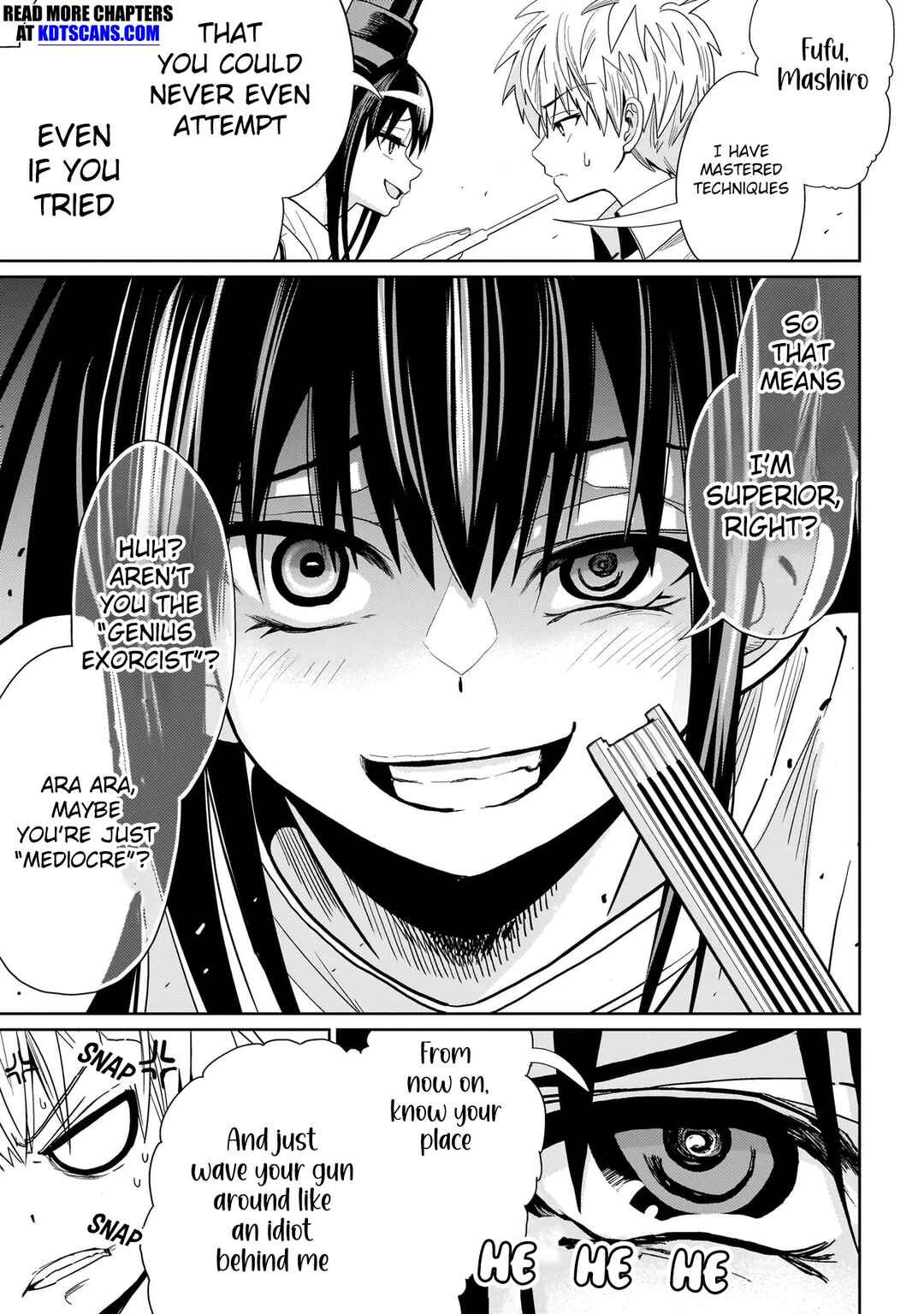 Page 10 Chapter 3 Exorcist wa Midara ni Aragau