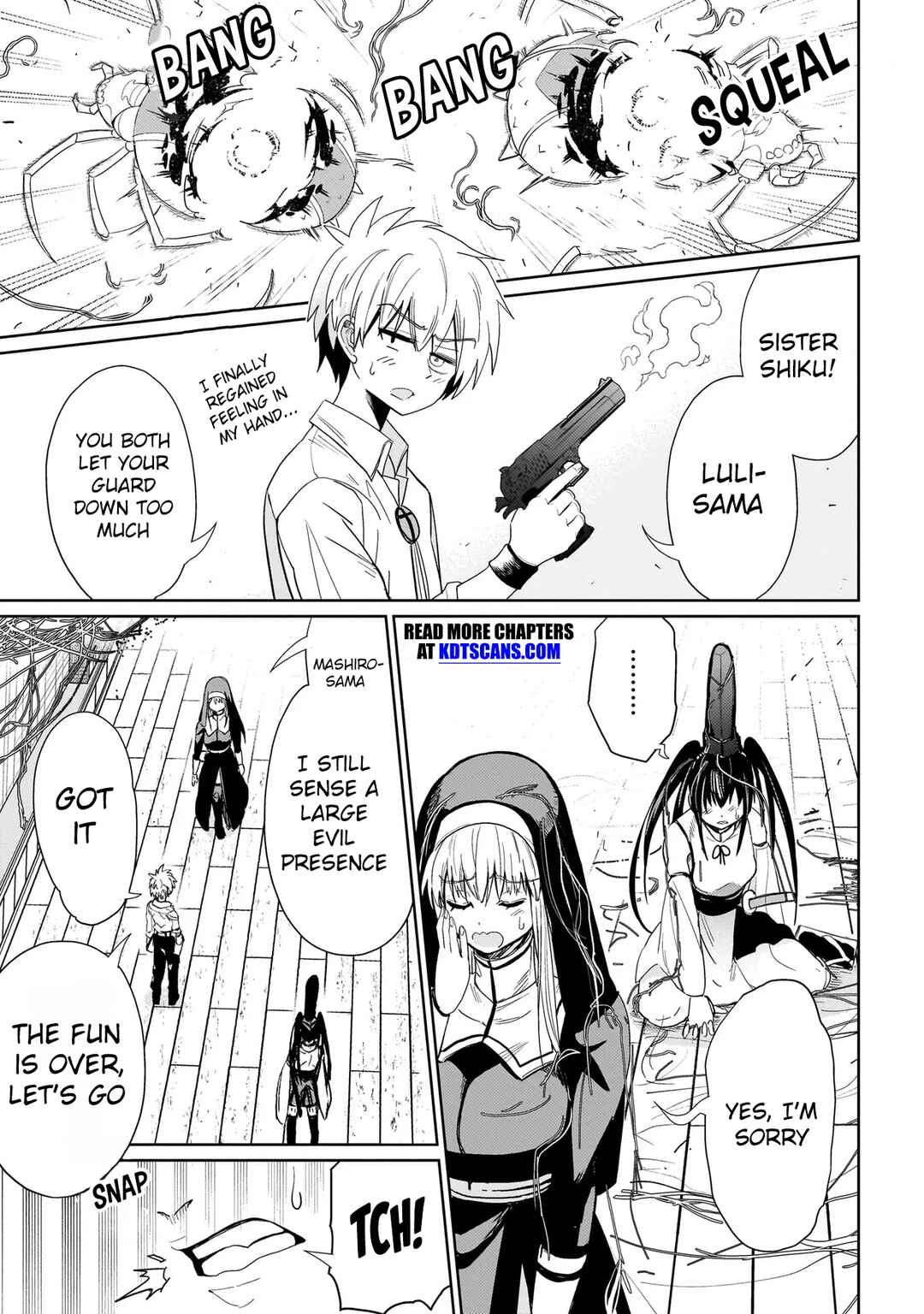 Page 16 Chapter 3 Exorcist wa Midara ni Aragau