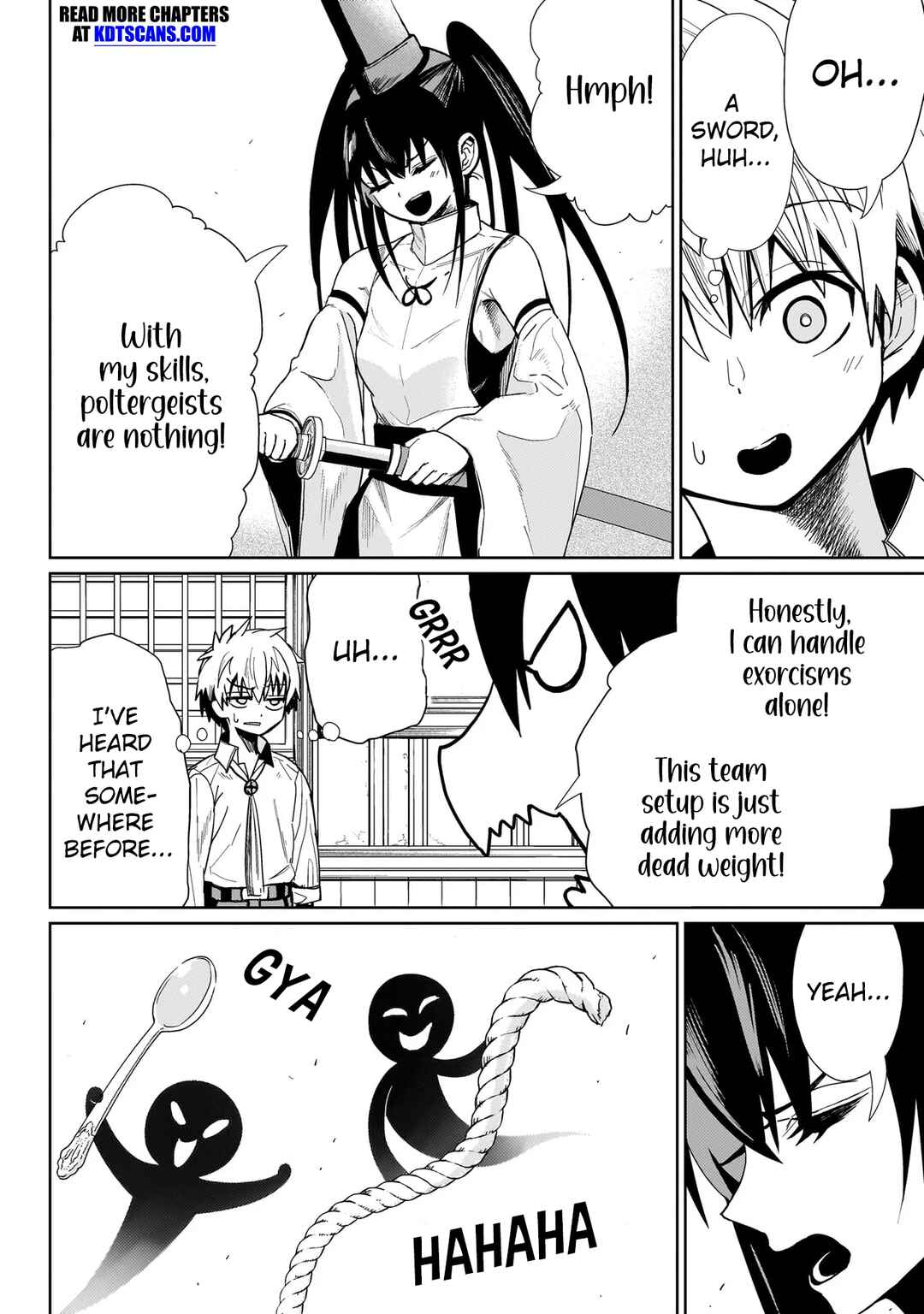 Page 5 Chapter 3 Exorcist wa Midara ni Aragau