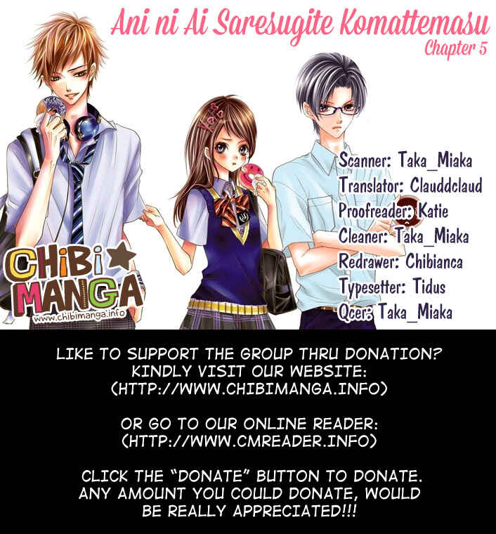 Page 1 Chapter 5 Ani ni Ai Saresugite Komattemasu