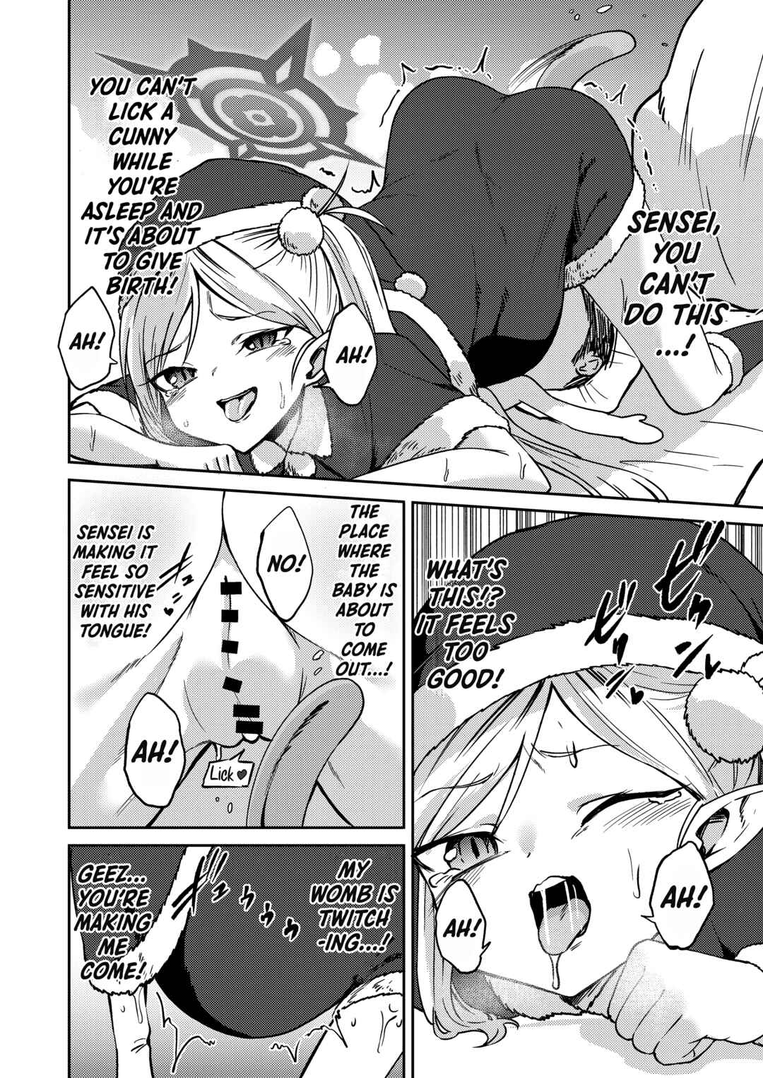 Page 8 Chapter Unknown_8195 Blue Archive - Mutsuki’s Childbirth Delivery (Doujinshi)