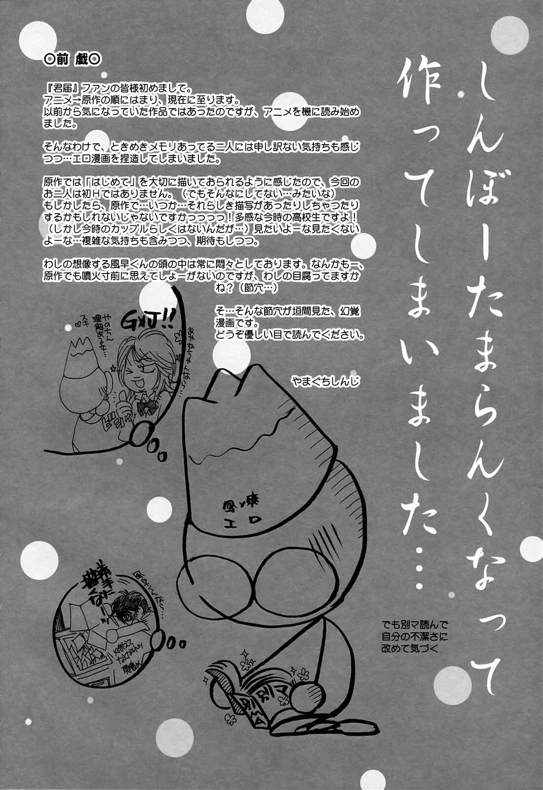 Page 3 Chapter Unknown_0bbe Kimi ni Todoke - Breath (Doujinshi)
