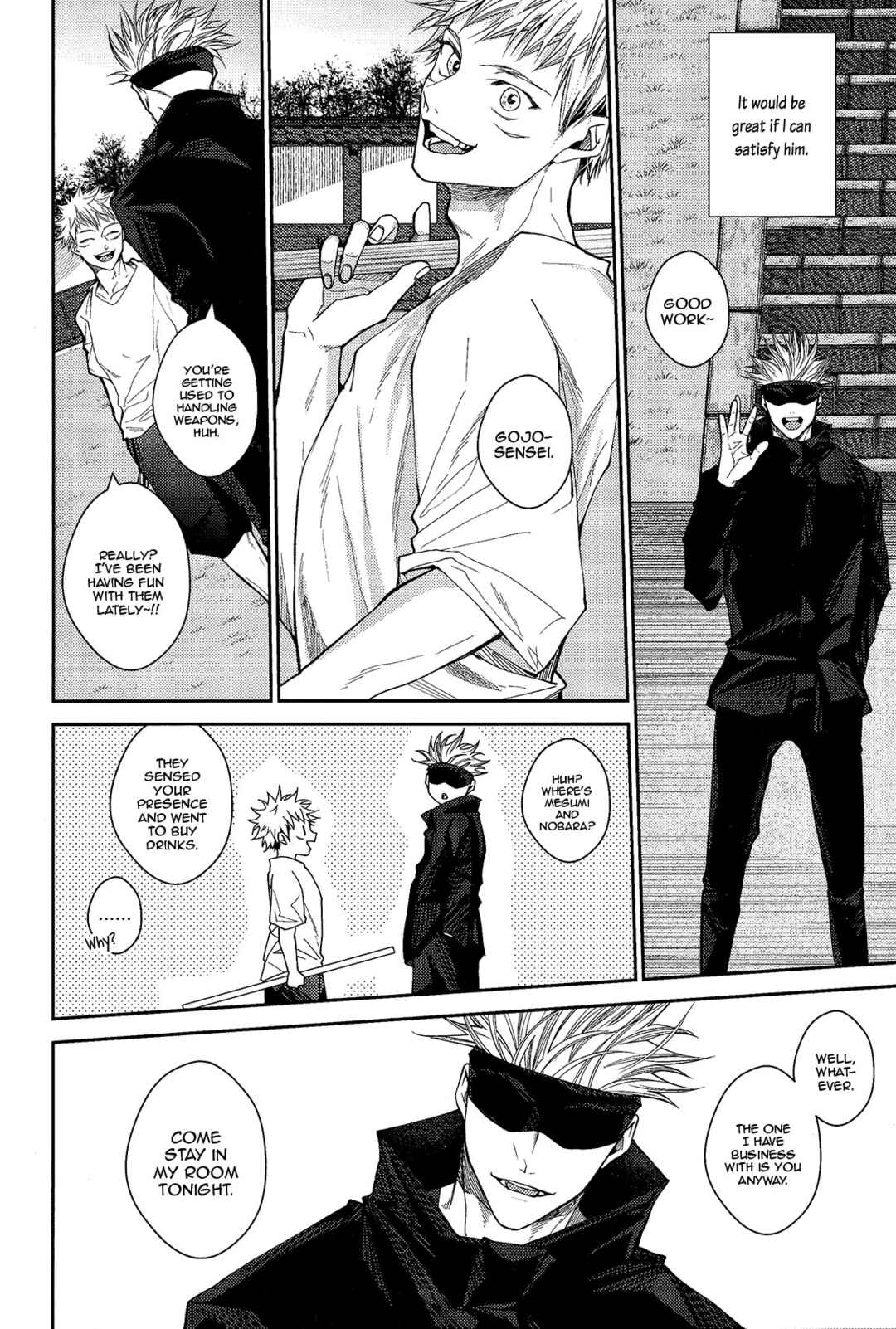 Page 17 Chapter Unknown_68ff Jujutsu Kaisen - Yoake Matsu Futari (Doujinshi)