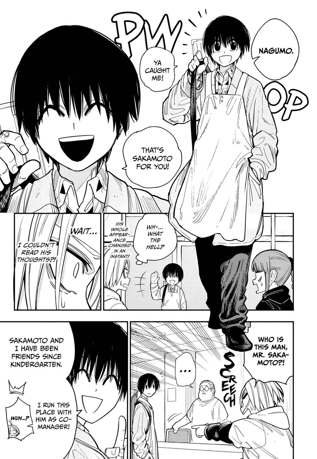 Page 9 Chapter 3 Sakamoto Holidays