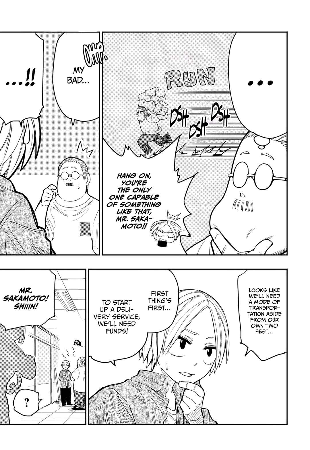 Page 5 Chapter 2 Sakamoto Holidays