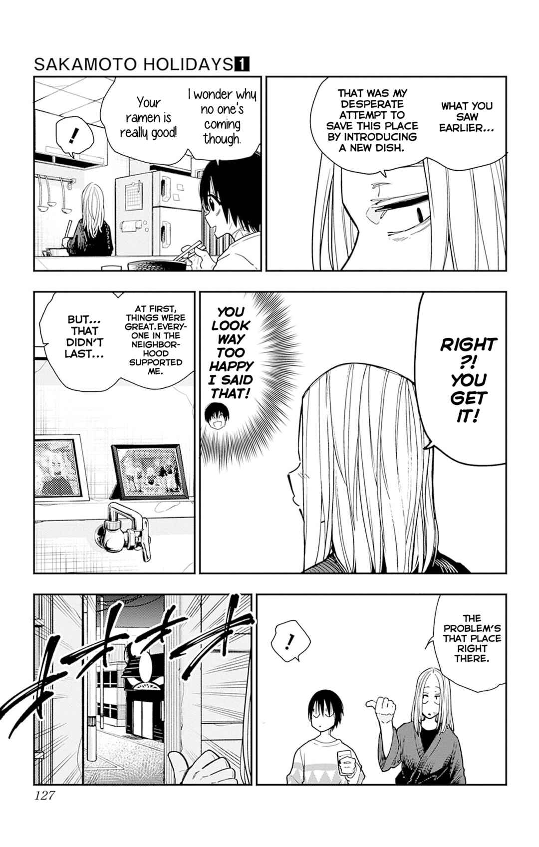 Page 8 Chapter 4 Sakamoto Holidays