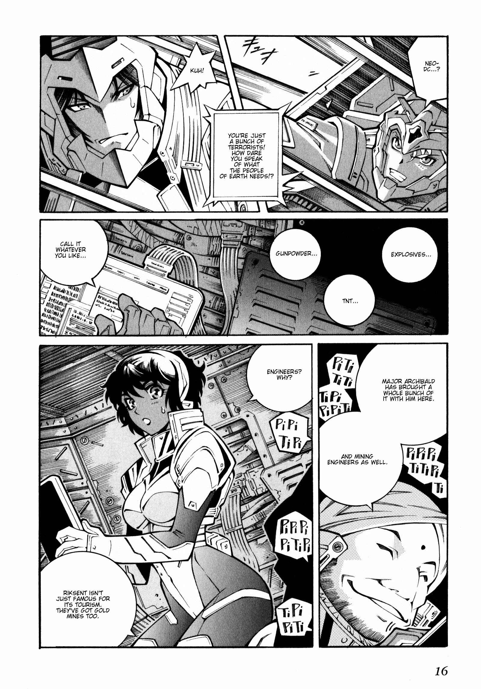 Page 17 Chapter 19 Super Robot Taisen OG - The Inspector - Record of ATX