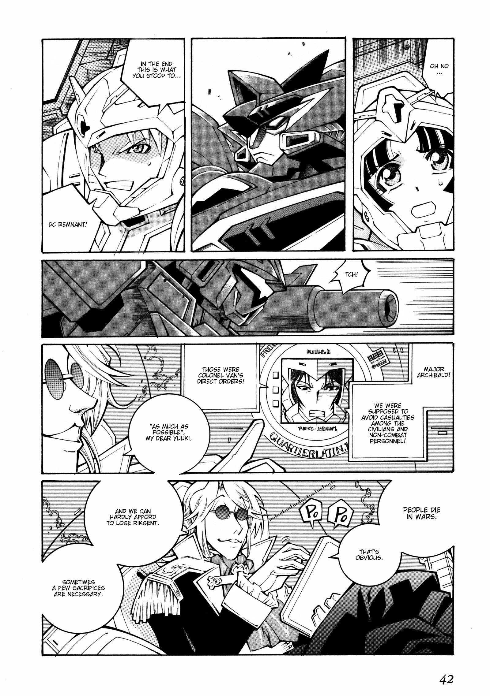 Page 16 Chapter 20 Super Robot Taisen OG - The Inspector - Record of ATX