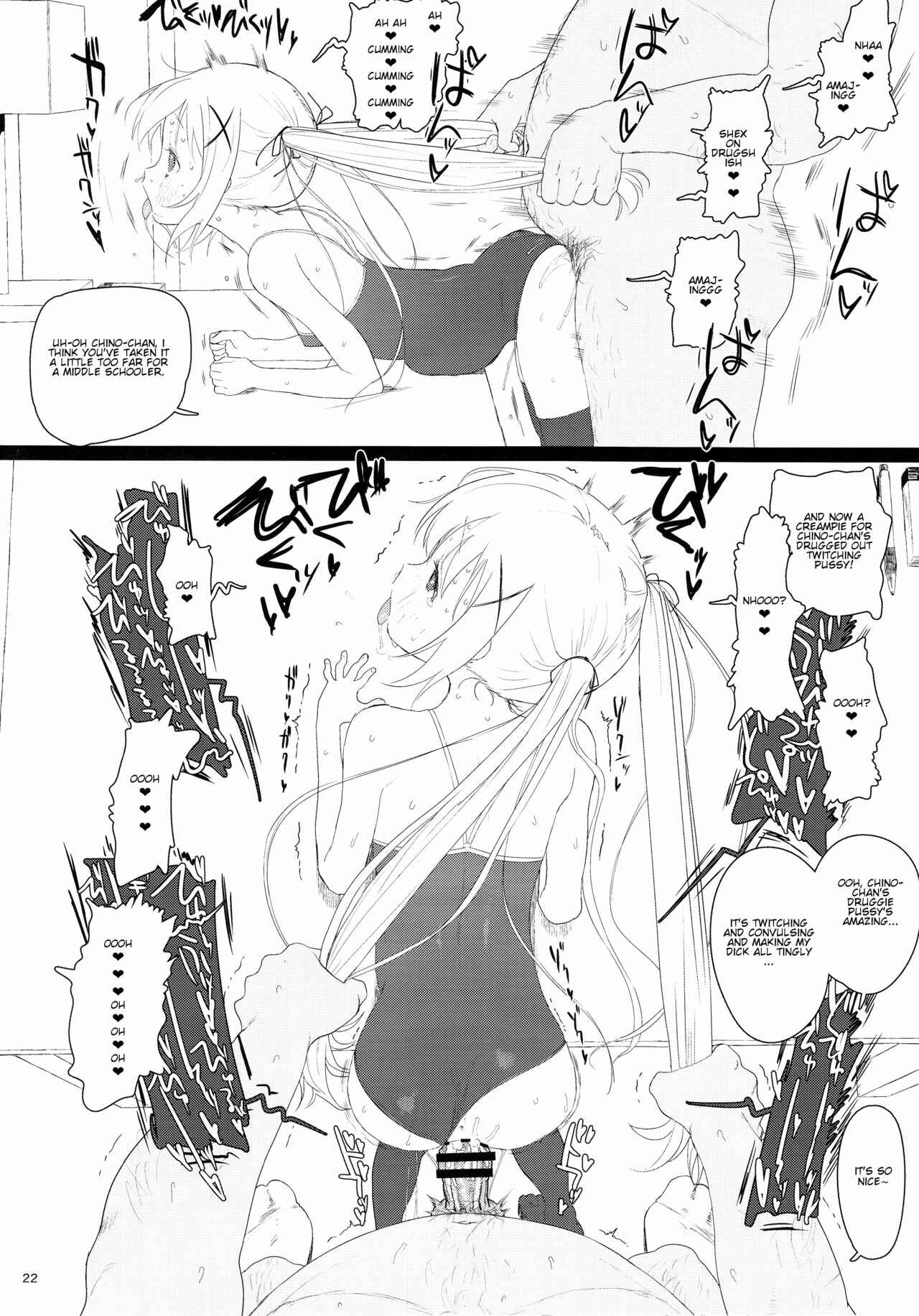 Page 22 Chapter Unknown_8fea Gochuumon wa Usagi desu ka? - Chimametai ga Tabegoro datta no de Oishiku Itadaichaimashita (Doujinshi)