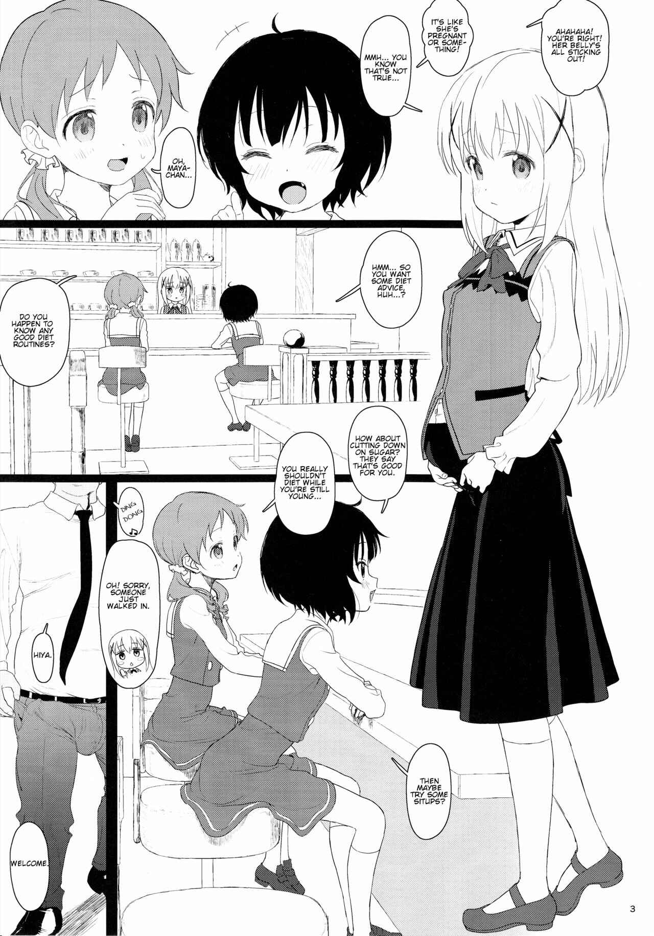 Page 3 Chapter Unknown_8fea Gochuumon wa Usagi desu ka? - Chimametai ga Tabegoro datta no de Oishiku Itadaichaimashita (Doujinshi)