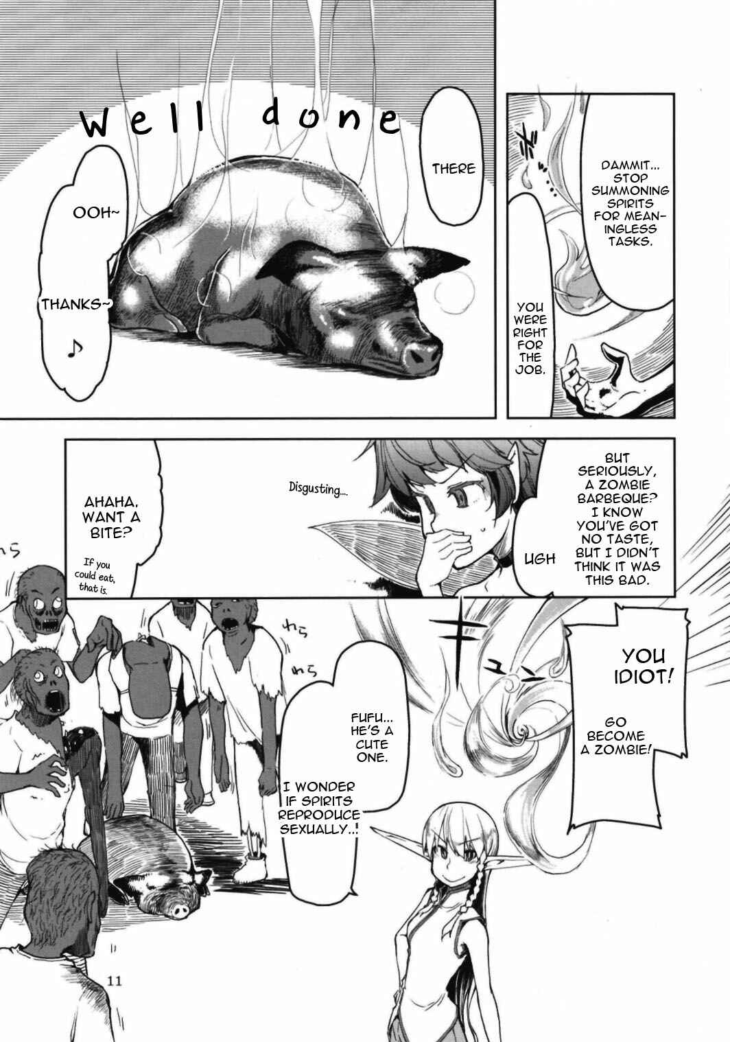 Page 12 Chapter 6 Dosukebe Elf no Ishukan Nikki