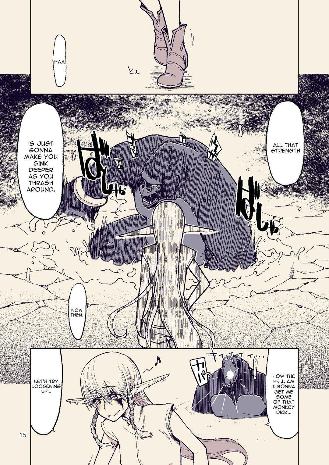 Page 15 Chapter 8 Dosukebe Elf no Ishukan Nikki