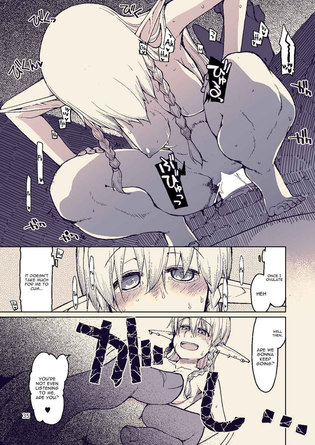 Page 35 Chapter 8 Dosukebe Elf no Ishukan Nikki
