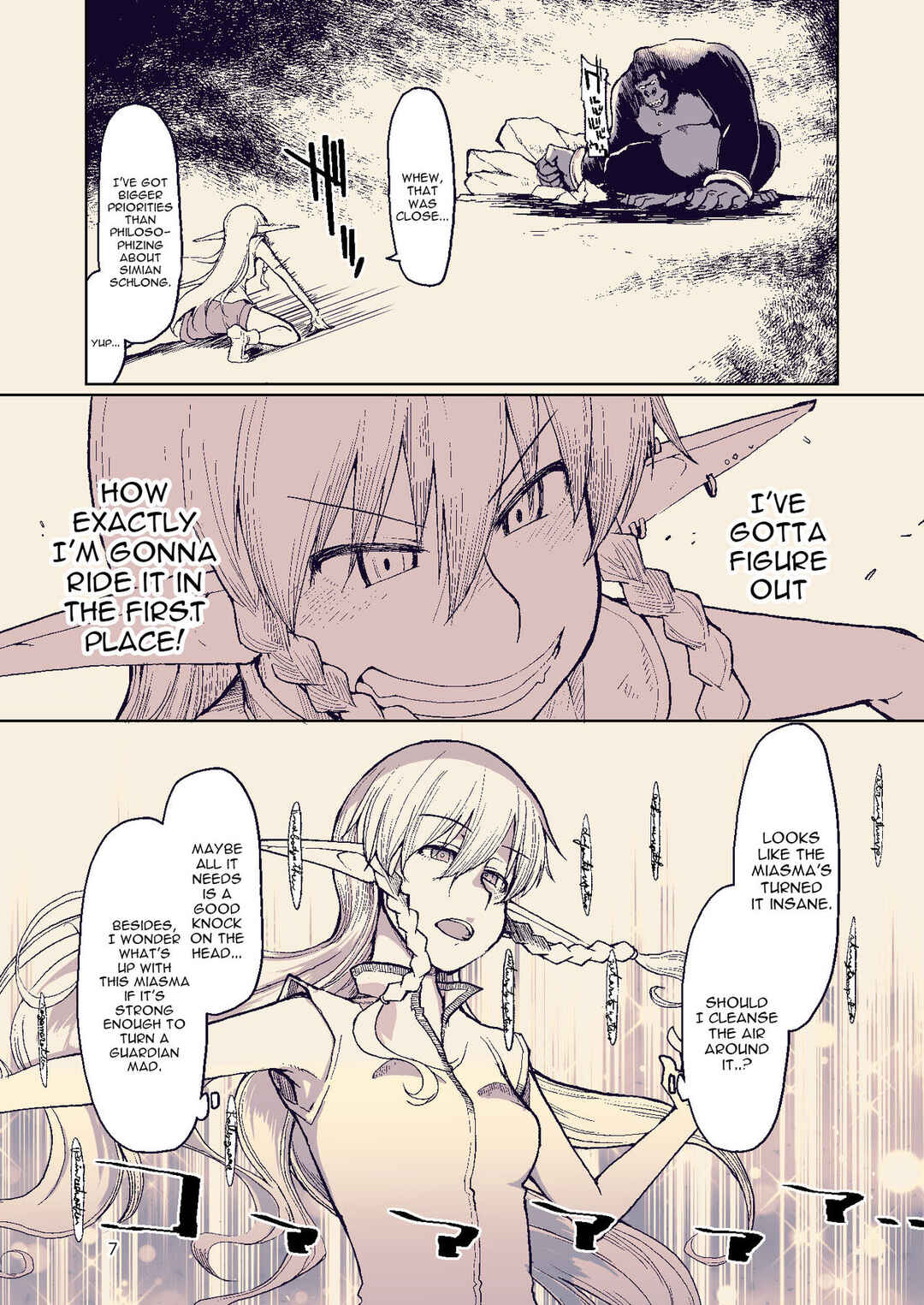 Page 7 Chapter 8 Dosukebe Elf no Ishukan Nikki