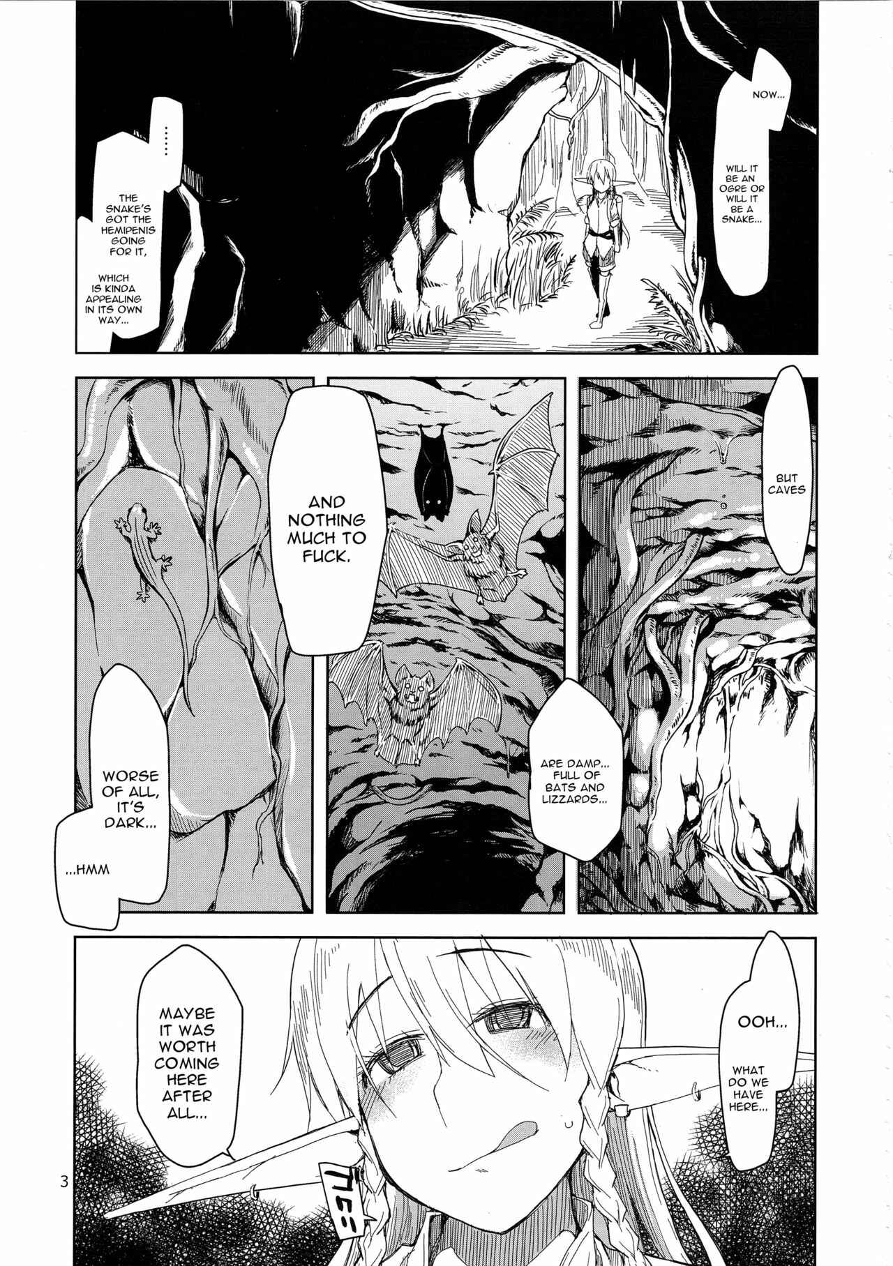 Page 4 Chapter 2 Dosukebe Elf no Ishukan Nikki