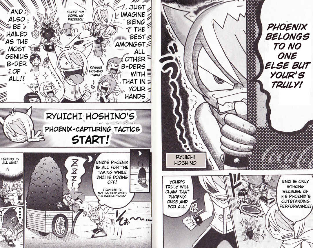 Page 4 Chapter 5 Cross Fight B-Daman: Legendary Phoenix