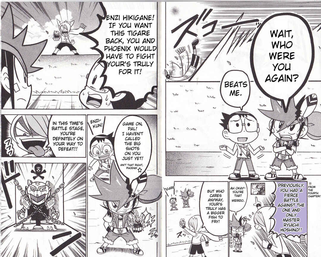 Page 8 Chapter 5 Cross Fight B-Daman: Legendary Phoenix