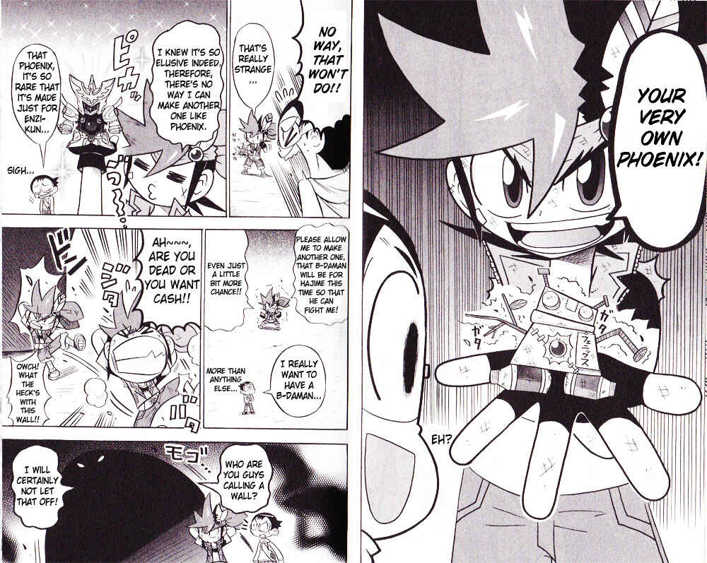 Page 8 Chapter 2 Cross Fight B-Daman: Legendary Phoenix