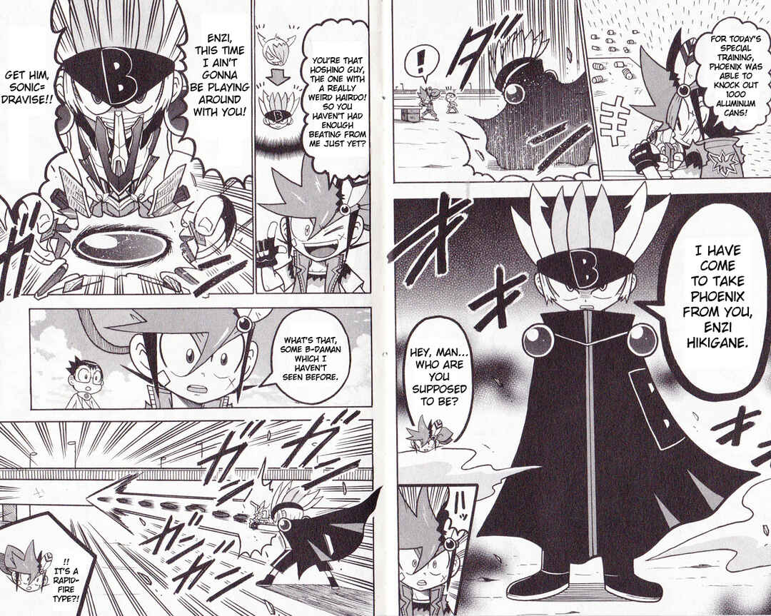 Page 3 Chapter 6 Cross Fight B-Daman: Legendary Phoenix
