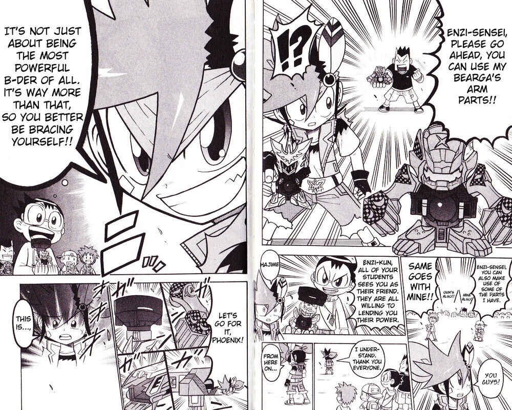 Page 14 Chapter 4 Cross Fight B-Daman: Legendary Phoenix