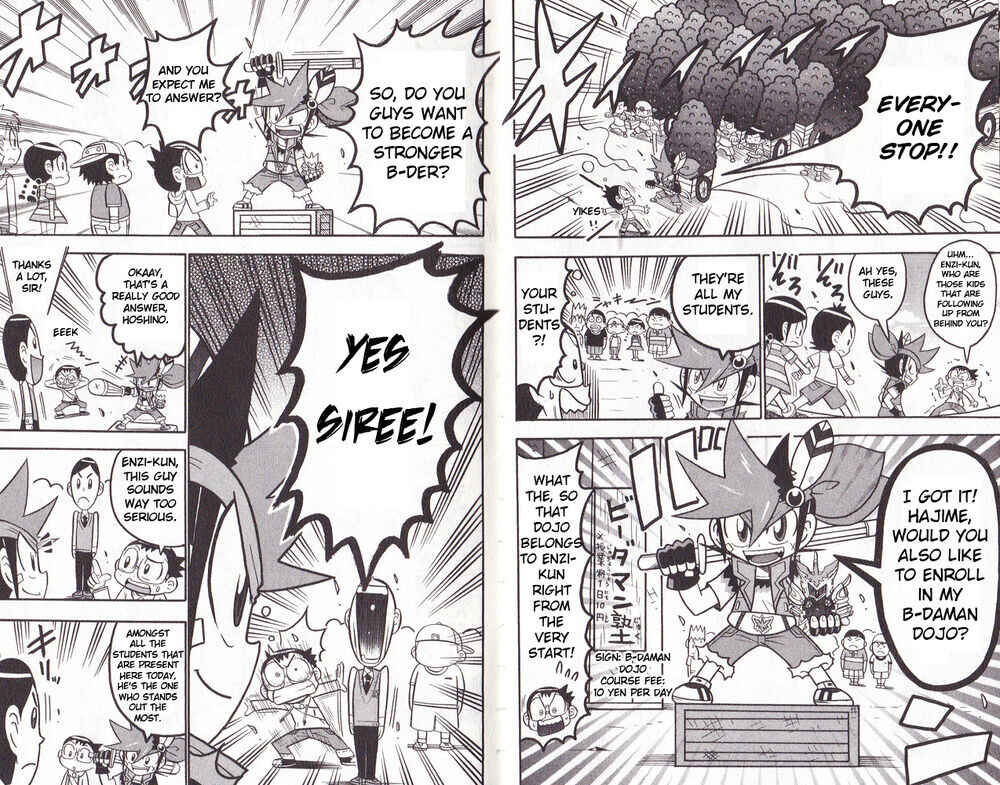 Page 4 Chapter 4 Cross Fight B-Daman: Legendary Phoenix