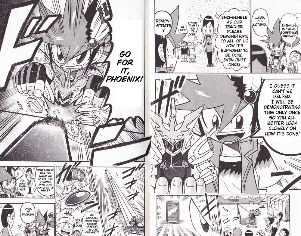Page 6 Chapter 4 Cross Fight B-Daman: Legendary Phoenix