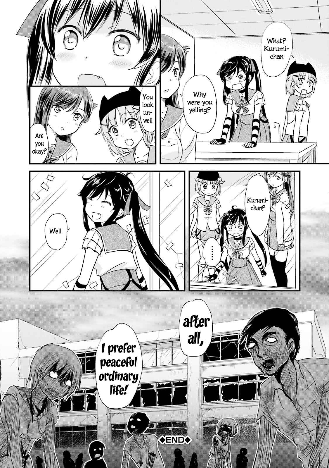 Page 12 Chapter 7 Gakkou Gurashi! Anthology Comic: Kai