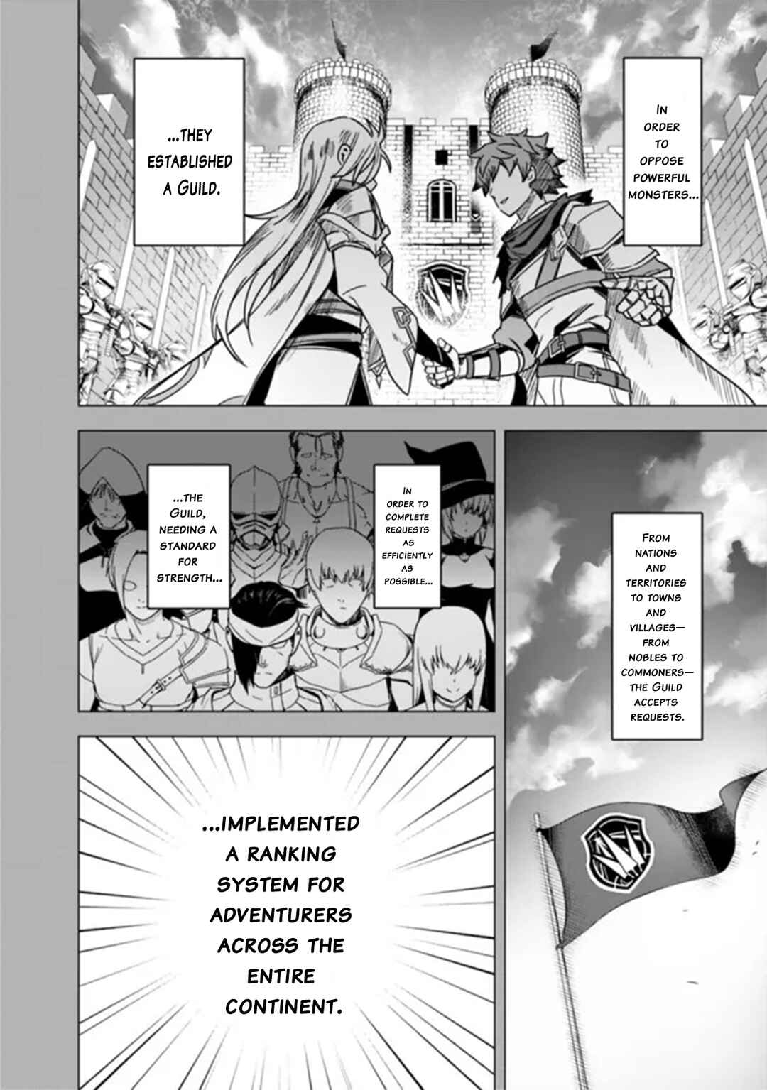 Page 4 Chapter 2 Kuroneko no Kenshi ~Black na Party wo Yametara S-kyuu Boukensha ni Scout Saremashita. Imasara Modotte kite to Iwaretemo Mousoi desu~