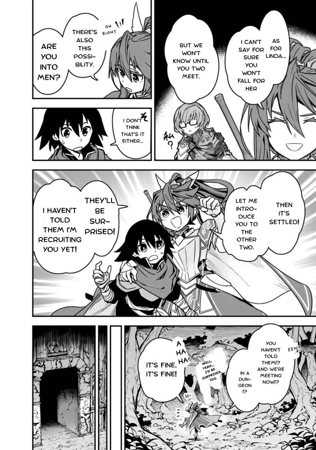 Page 12 Chapter 5 Kuroneko no Kenshi ~Black na Party wo Yametara S-kyuu Boukensha ni Scout Saremashita. Imasara Modotte kite to Iwaretemo Mousoi desu~